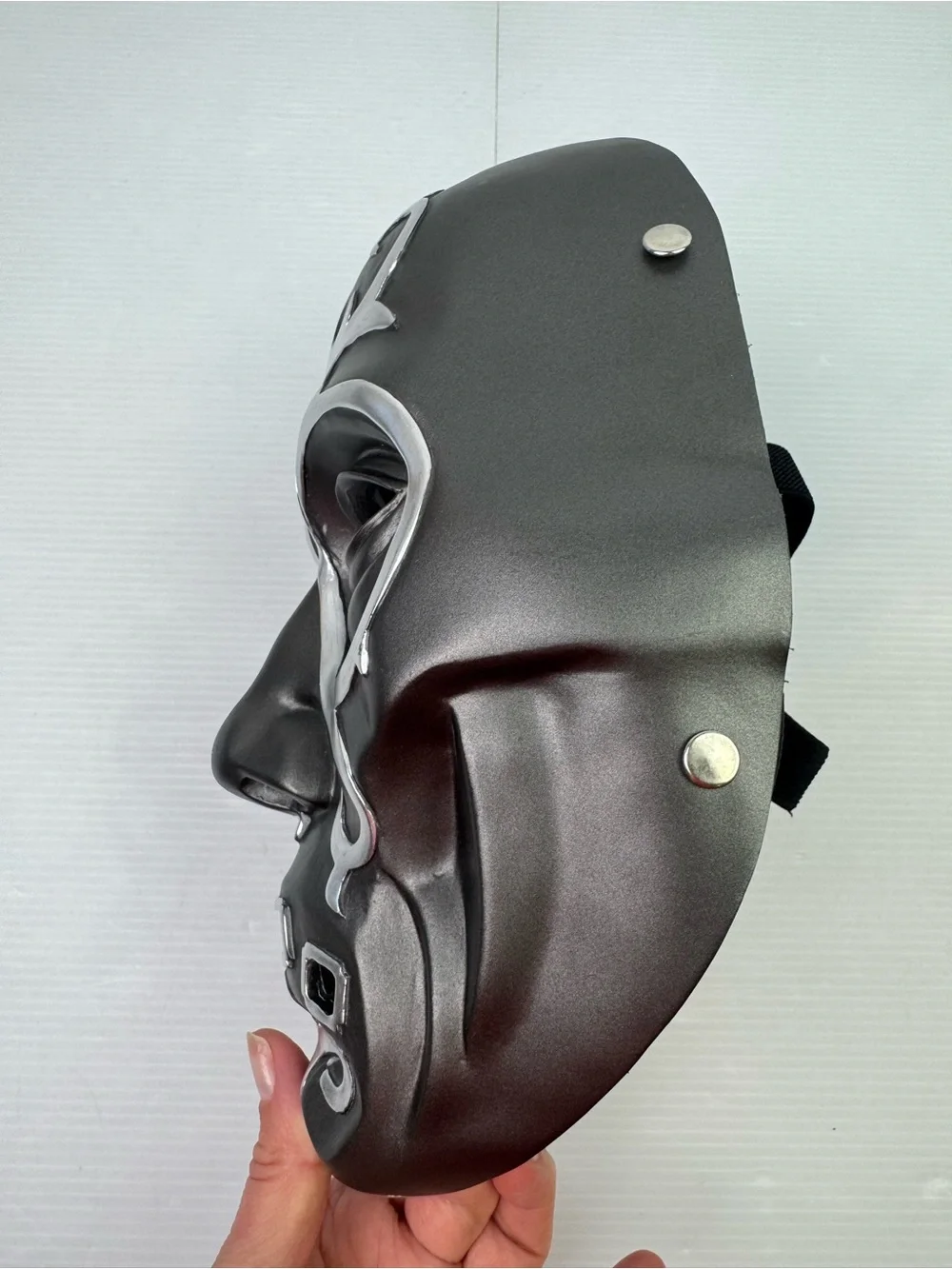 Harry Potter Death Eater Lucious Malfoy Mask Heavyweight Resin Cosplay Hall Hall